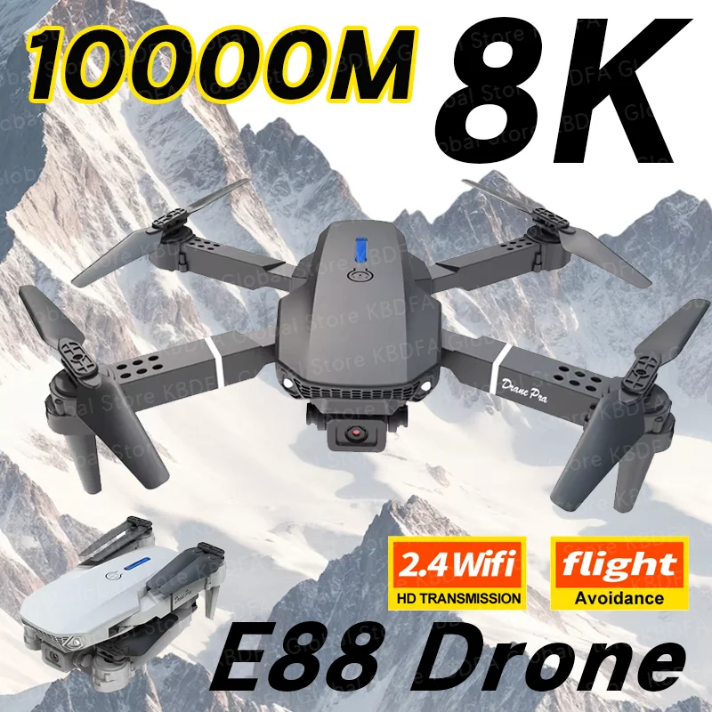 Drone RC Sudut Lebar Profesion - Eachine Drone E58 ulasan dan harga