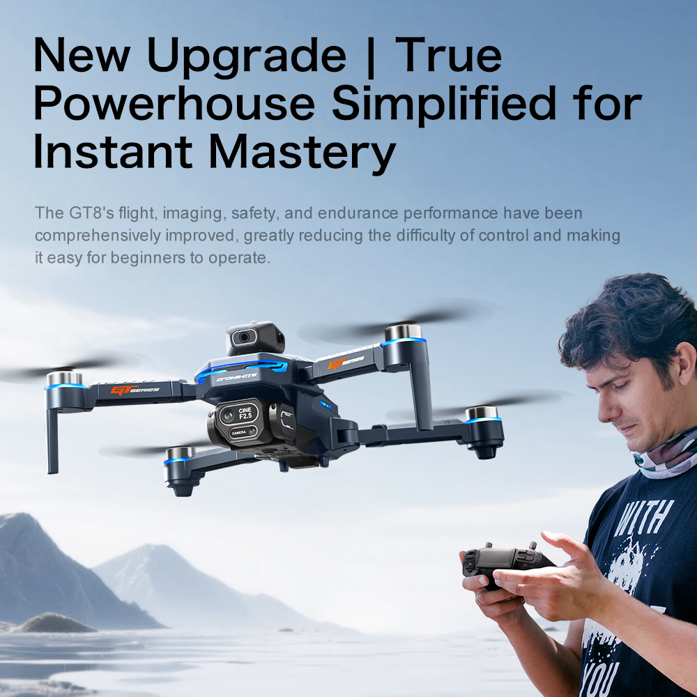Drone GT8 asli dengan kamera g - Jjrc Drone X12 ulasan dan harga