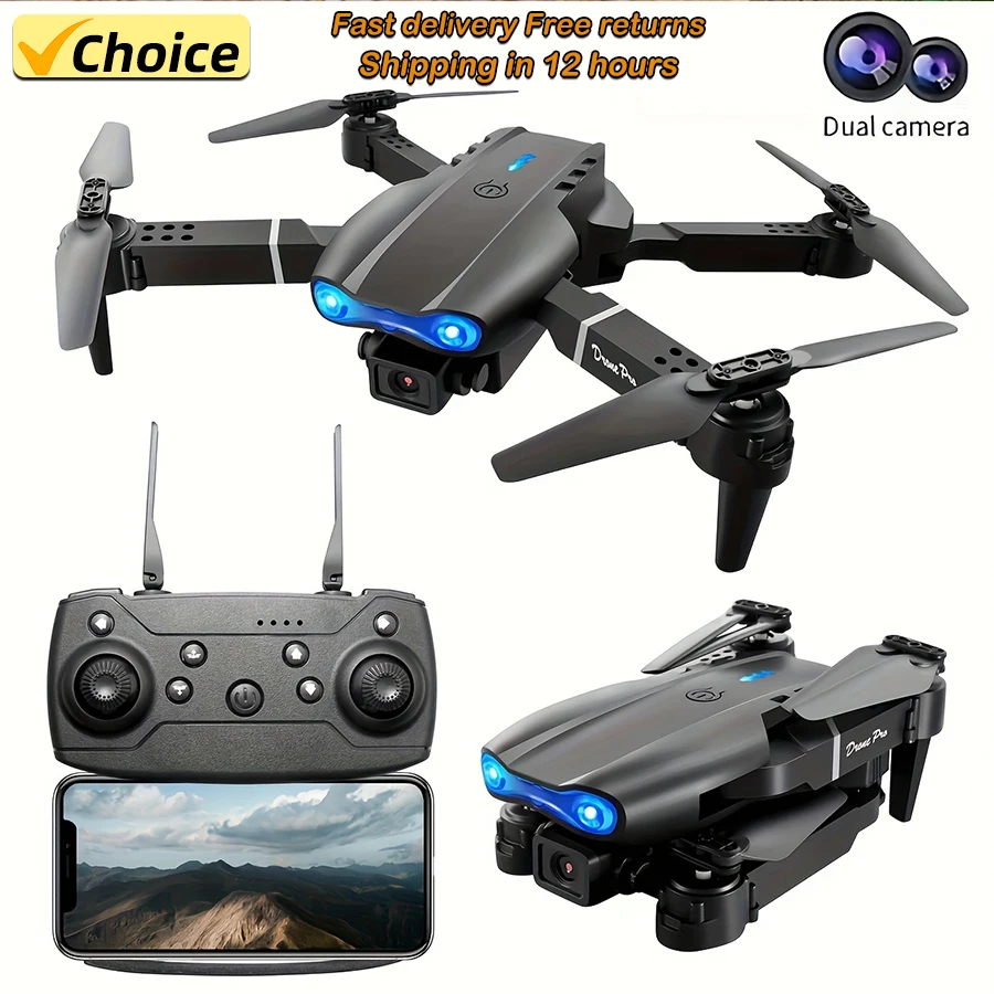 Drone RC 4K profesional, Drone - Eachine Drone E58 ulasan dan harga
