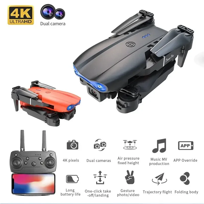 Drone RC 4K profesional, Drone - Eachine Drone E58 ulasan dan harga