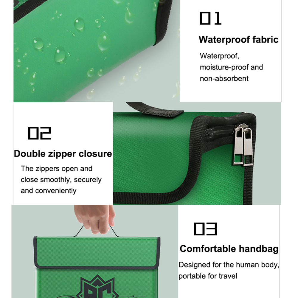 Tas Aman untuk Baterai LiPo Ov - Drone Battery Case ulasan dan harga