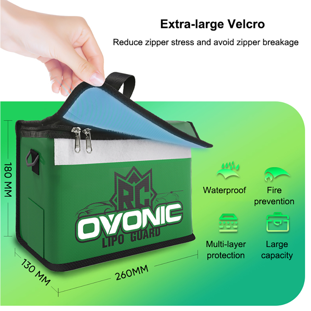 Tas Aman untuk Baterai LiPo Ov - Drone Battery Case ulasan dan harga