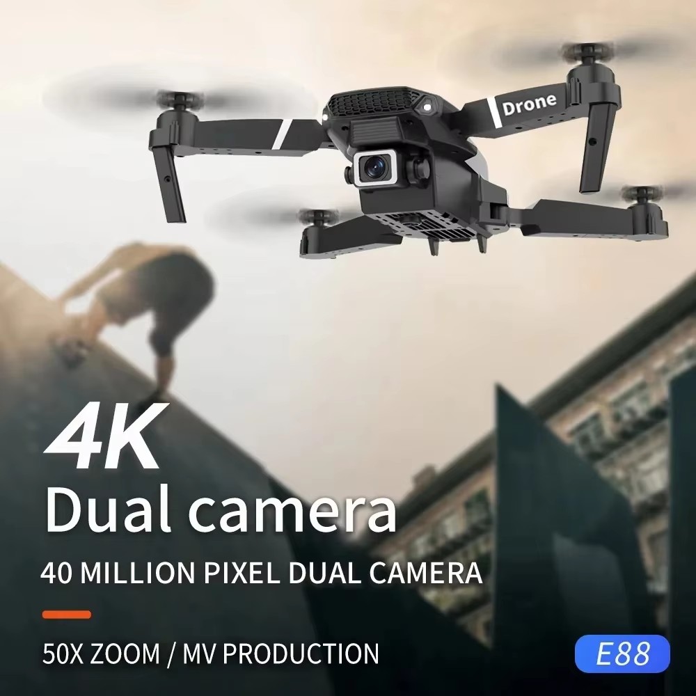 E88 Pro Drone Baru yang Diting - Eachine Drone E58 ulasan dan harga